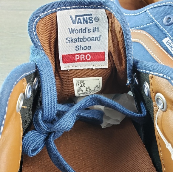 🛹 SOLD🚫 Vans Chima Pro 2 in Dark Denim - Picture 6 of 7